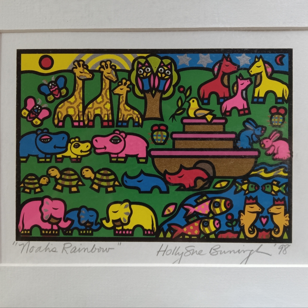 Psychedelic Original Seriograph / Silkscreen Art